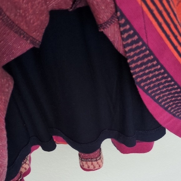 HD in Paris Purple and Orange Fit and Flare Mini Dress - Picture 4 of 6